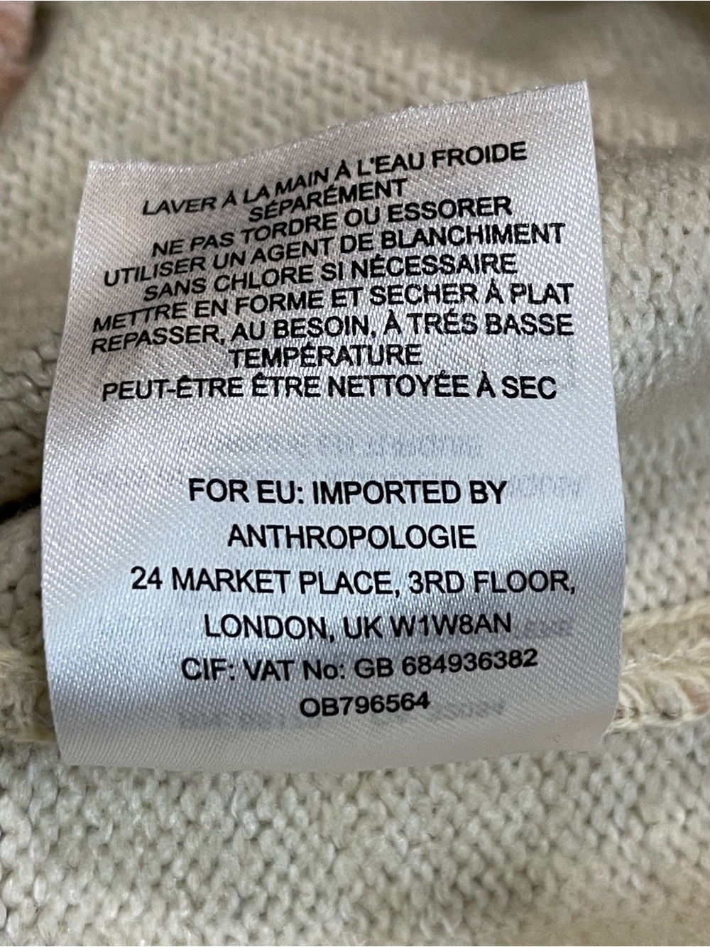 Anthropologie Fair Isle Nordic Sweater Medium Boho Cottagecore - Picture 8 of 8